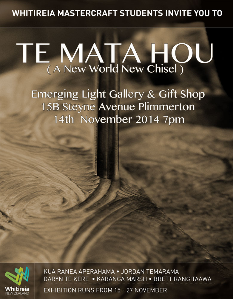 Te Mata Hou Poster