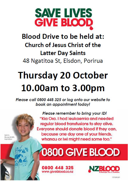 Save Lives - Give Blood