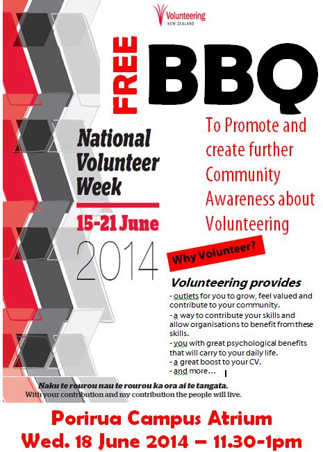 Volunteer Wk BBQ