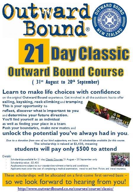 Outward Bound Opportunity